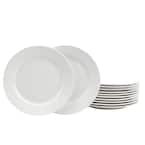 Noble Court 7.5 in. White Dessert Plate (Set of 12)