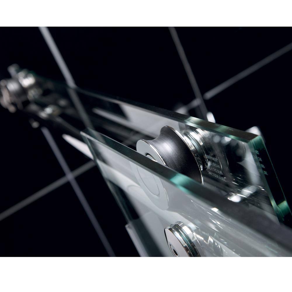 Enigma-X Frameless 72" Clear Glass Sliding Shower Door