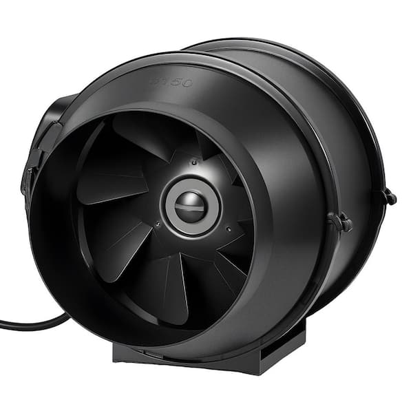 6 in Quiet Inline Exhaust Fan, 380 CFM Powerful AC-Motor