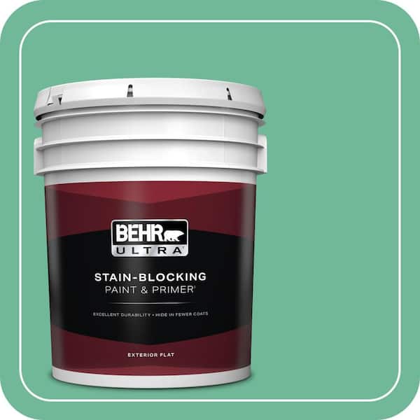 BEHR ULTRA 5 gal. #MQ6-41 Farmers Market Flat Exterior Paint & Primer
