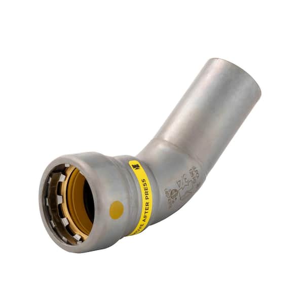 Streamline 3/4 in. Carbon Steel 45° Street Press x Fitting Elbow Fitting