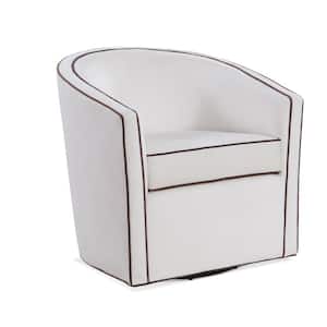 Keely Cream Swivel Chair