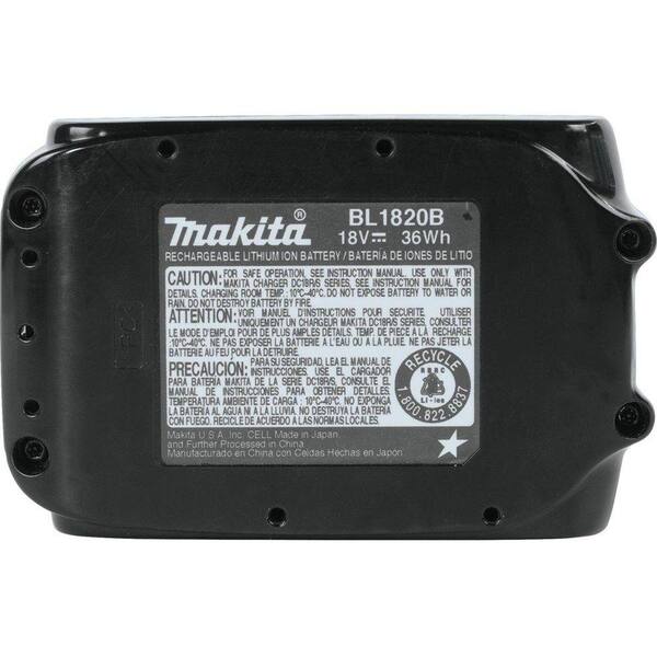 Makita 18V LXT Lithium-Ion Compact Battery Pack 2.0Ah and 18V LXT