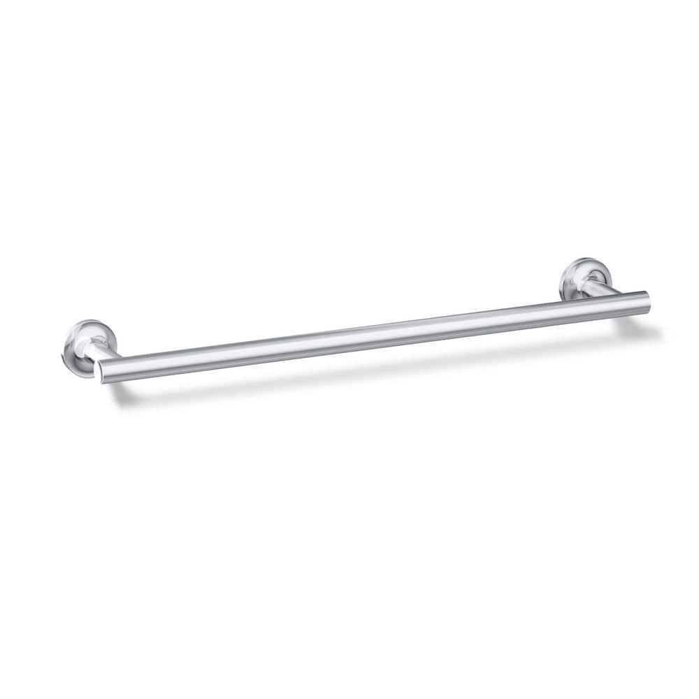 KOHLER Purist 18 in. Towel Bar in Polished Chrome K-14435-CP - The