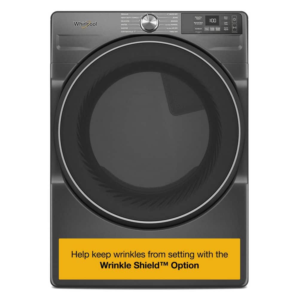 Whirlpool 7.4 cu. ft. vented Front Load Electric Dryer in Volcano