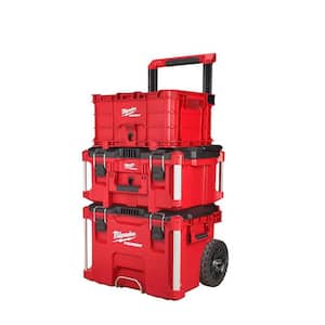 PACKOUT 22 in. Rolling Tool Box/22 in. Large Tool Box/18.6 in. Tool Storage Crate Bin