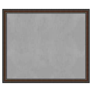 Cyprus Walnut 53 in. x 45 in. Framed Magnetic Board