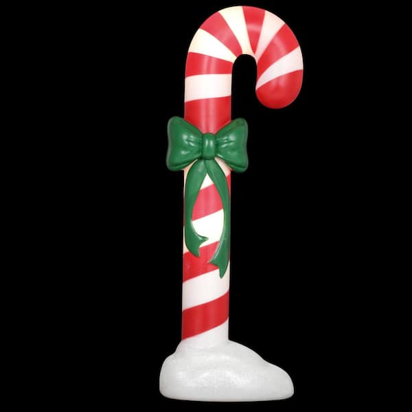 Pair Of Candy Canes  Christmas Blow Molds 