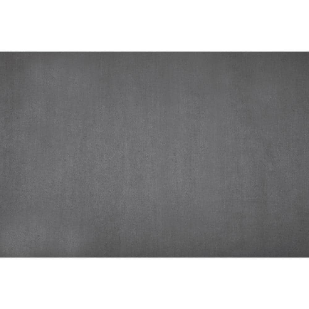 Dark Gray Polyester Blackout Grommet Curtain Panel 54 x 63 Inch