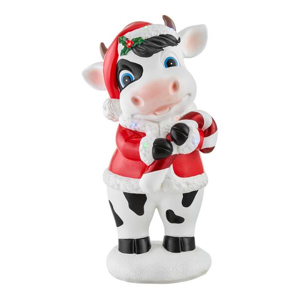 Reviews for Home Accents Holiday 2.5 ft. LED Cow Holiday Porch Greeter ...