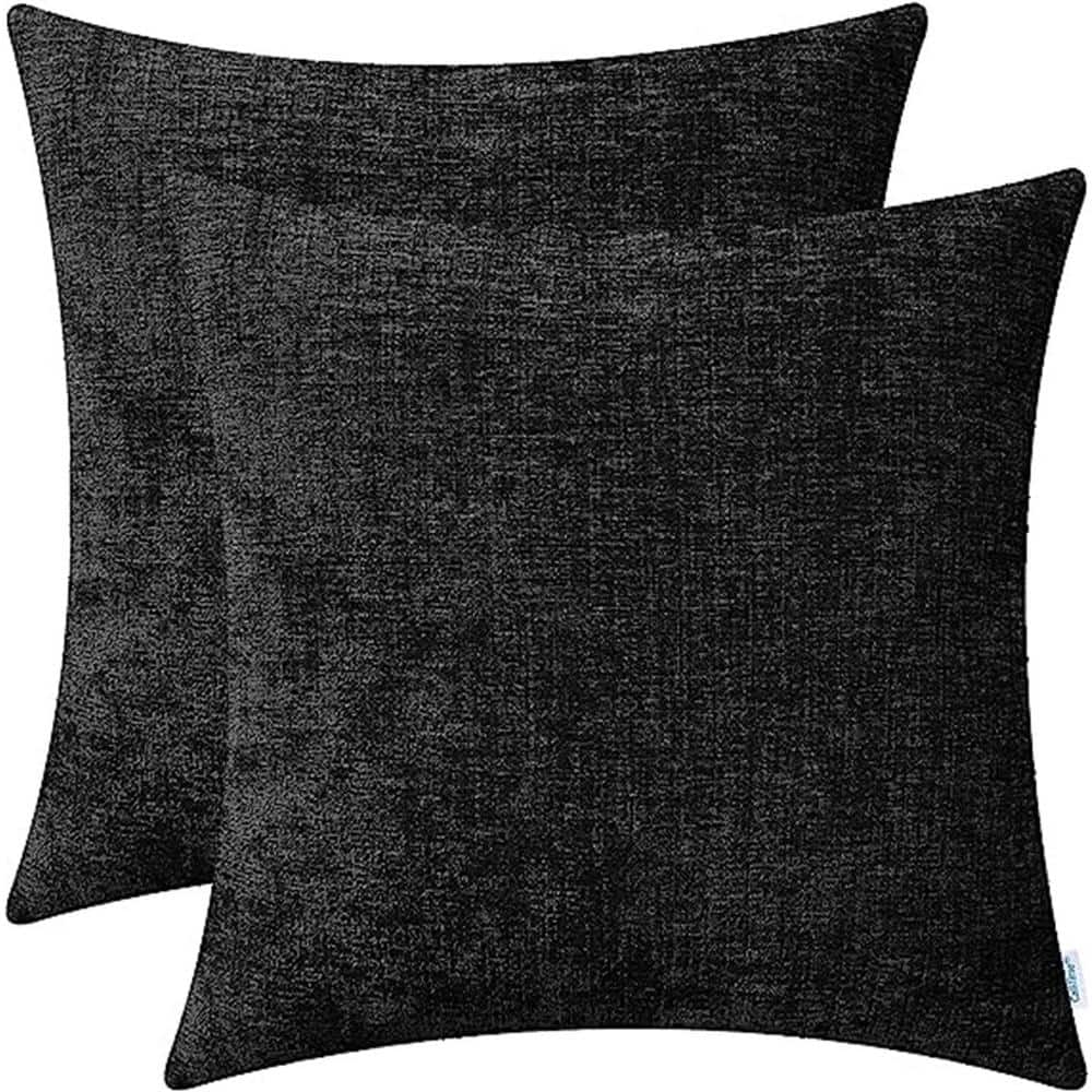 Outdoor Cozy Throw Pillow Covers Cases for Couch Sofa Home Decoration Solid