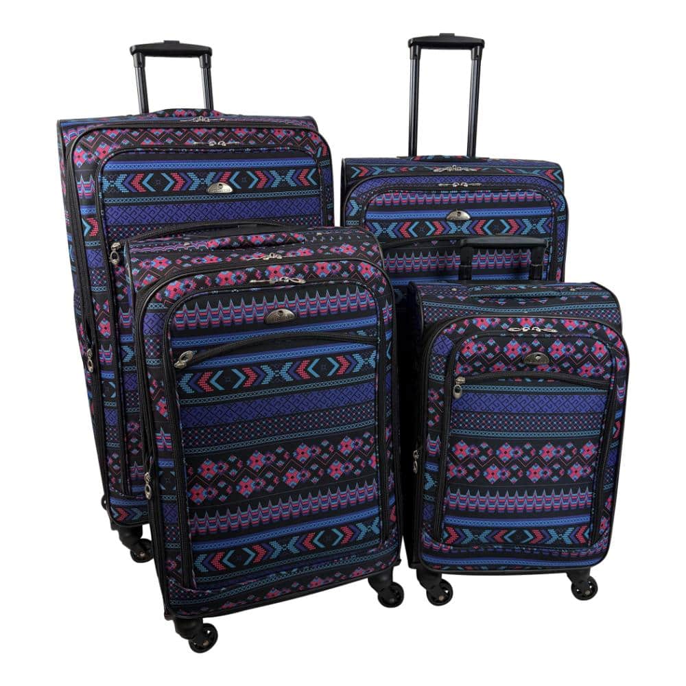American Flyer American Flyer Navajo 4-Piece Luggage Set AF120-ST4