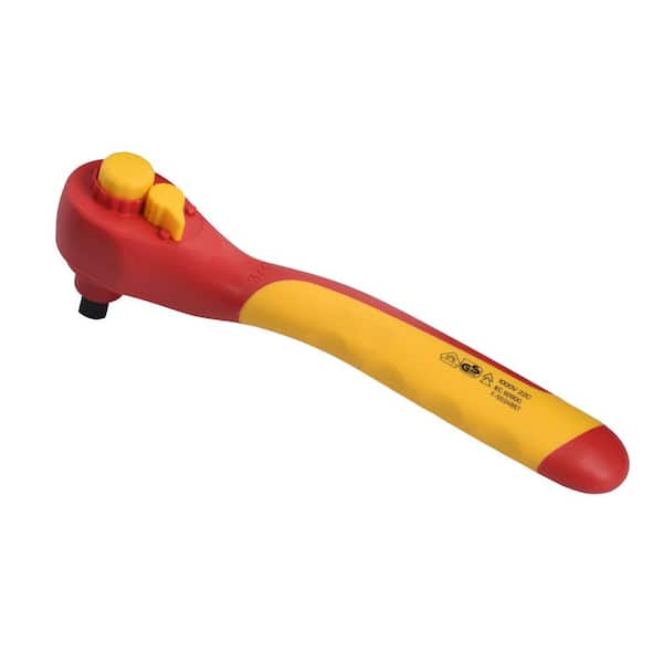 Powerbuilt EVT 3/8-inch by 200mm Drive VDE Insulated Ratchet