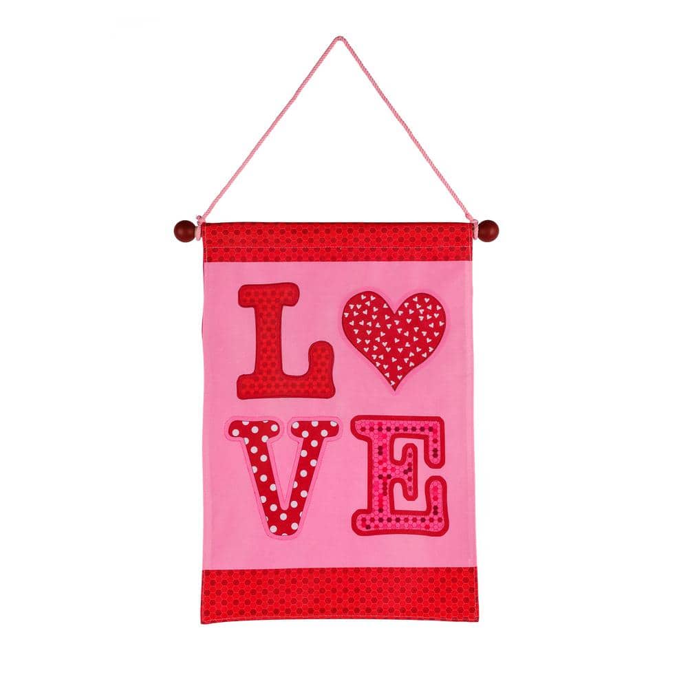 "18.5 in ""LOVE"" Valentines Day Banner" price history on PriceWatchPro