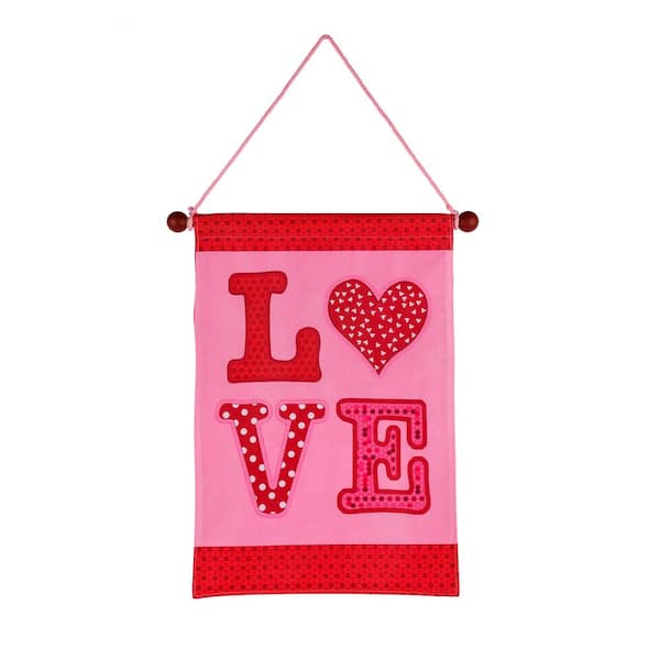 18.5 in Love Valentines Day Banner