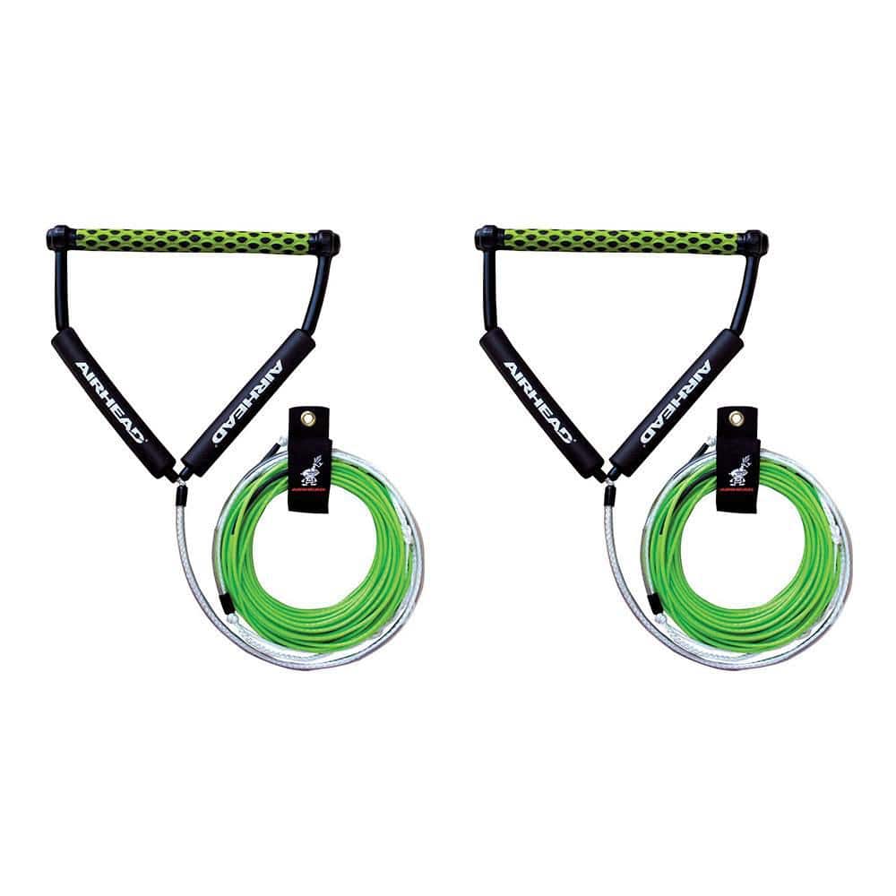 Airhead Spectra Thermal Wakeboard Rope in Green (2Pack) 2 x AHWR4