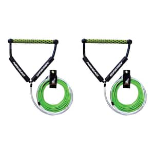 Spectra Thermal Wakeboard Rope in Green (2-Pack)