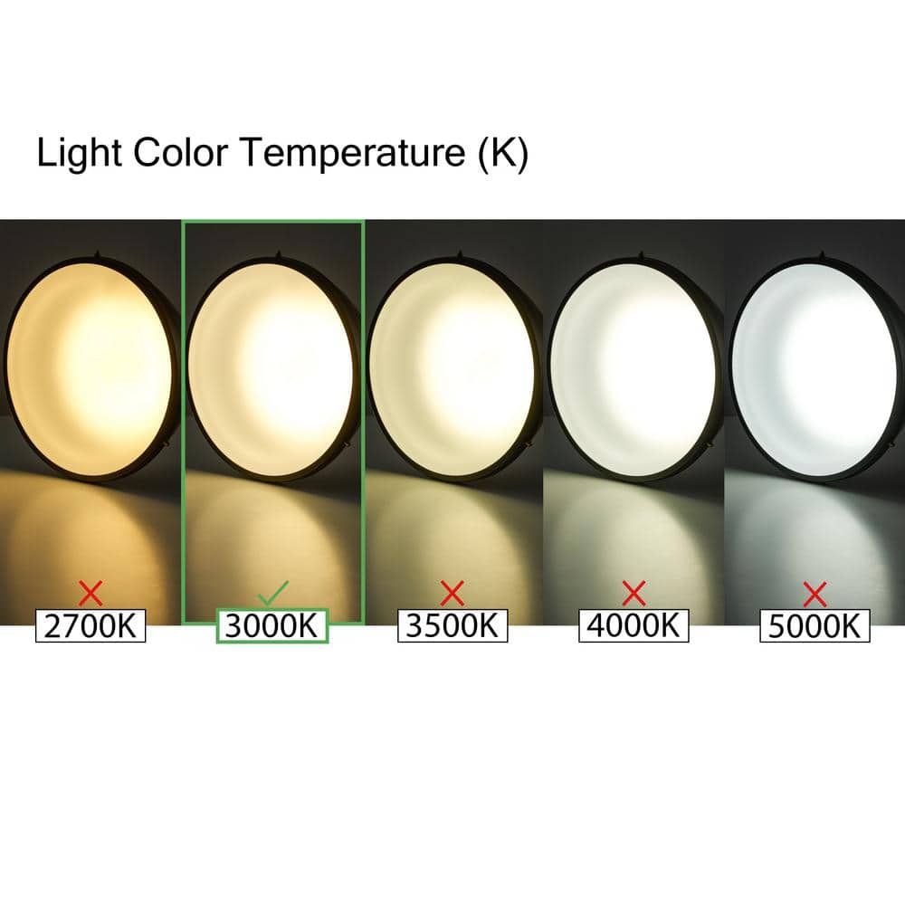 Sleek Contemporary 7.5'' White Glass LED Flush Mount Light