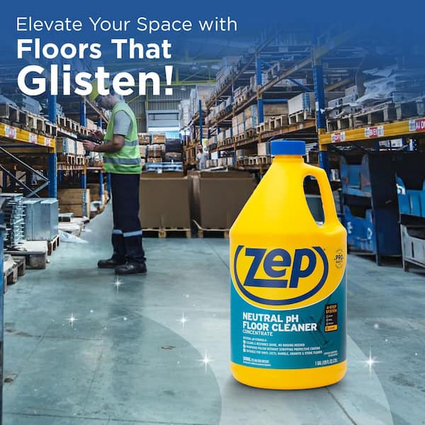 ZEP 1 Gal. Neutral Floor Cleaner ZUNEUT128 - The Home Depot