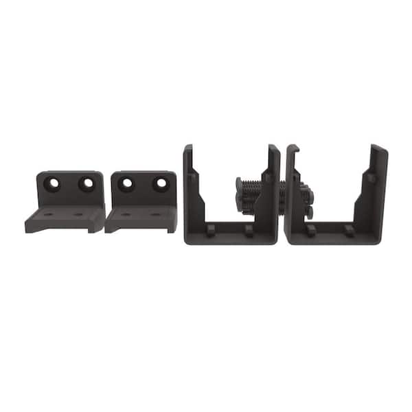 Barrette Outdoor Living VersaRail Cambridge Matte Bronze Aluminum Top Level Angle Bracket Kit