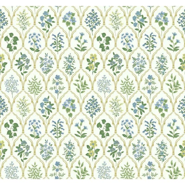 RIFLE PAPER CO. 60.75 sq. ft. Hawthorne Wallpaper