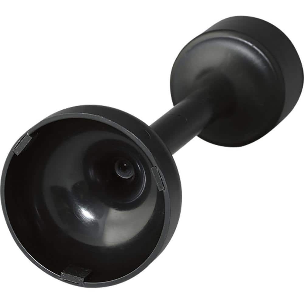 Black Plastic Socket Collar Tool for Glass Shades