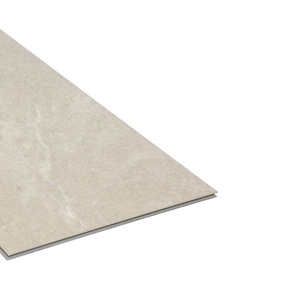 Ainslie Sandstone Light Beige 12'' x 24'' Vinyl Tile