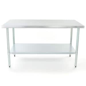 Stainless Steel 72 in. Kitchen Prep Table