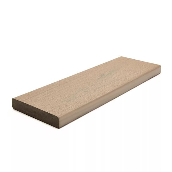 Trex Transcend Lineage 1 in. x 6 in. x 12 ft. Carmel Square Edge