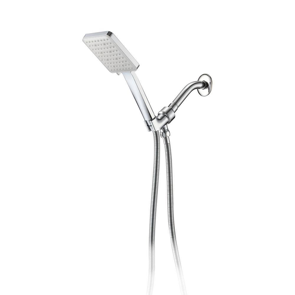 6-Spray Wall Mount Handheld Shower Head 1.5 GPM in Chrome price history on PriceWatchPro