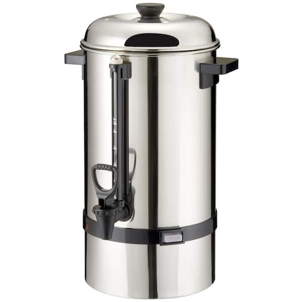 Commercial 100 Cup Stainless Steel Coffee Percolator with Dispenser