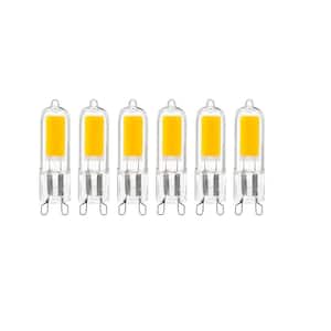 tub vægt Lejlighedsvis Sunlite 25-Watt Equivalent G9 Bi-pin Base Non-Dimmable Mini LED Light Bulb  in Daylight 5000K (6-Pack) HD03259-6 - The Home Depot