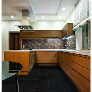 Absolute Black 18 in. x 18 in. Polished Granite Stone Look Floor and Wall Tile (9 sq. ft./Case)