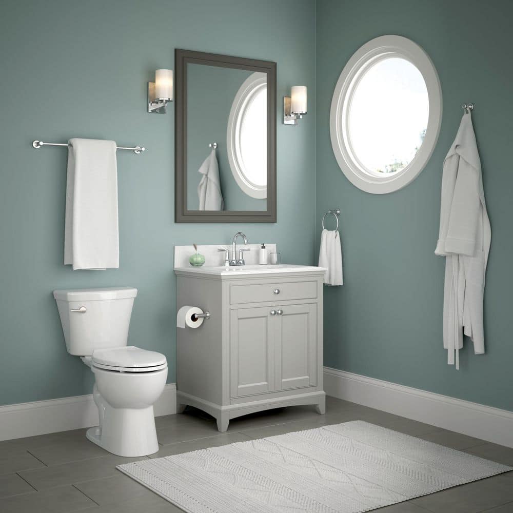 Wake Brushed Nickel 5-Piece Bathroom Hardware Set