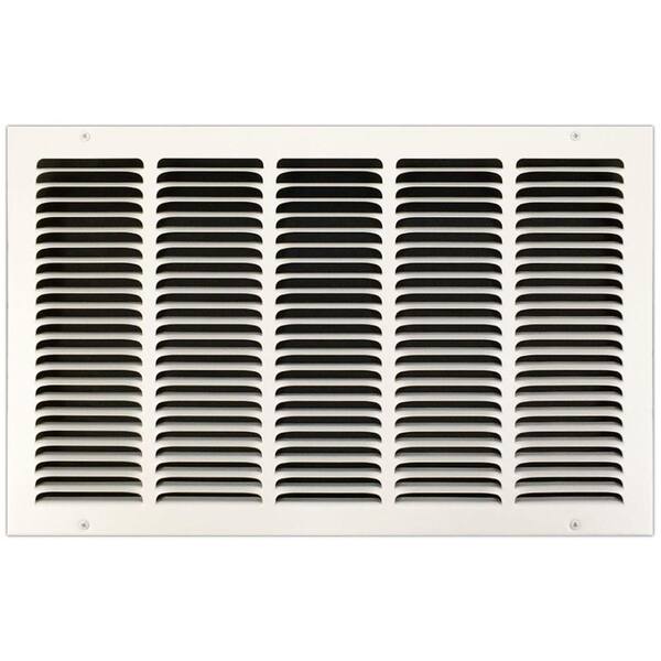SPEEDI-GRILLE 20 in. x 12 in. Return Air Vent Grille with Fixed Blades, White