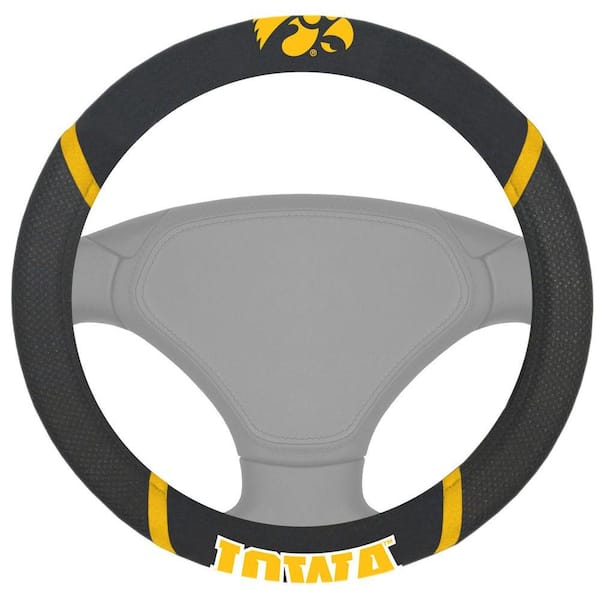 FANMATS NCAA University of Lowa Steering Wheel Cover