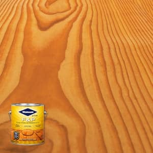 1 gal. F&P Golden Pine Exterior Wood Stain Finish and Preservative (4-Pack)