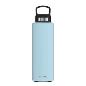 Aoibox 24 oz. Grayt Stainless Steel Insulated Water Bottle (Set of 1)