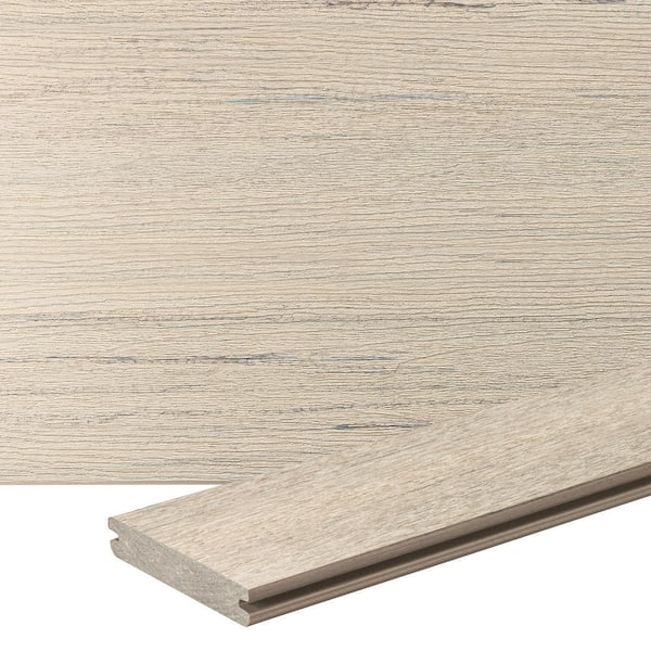 Composite Reserve 5/4 in.x6 in.x16 ft. Grooved Reclaimed Chestnut Composite Deck Board (Act: .94 in.x5.36 in.x16 ft.)