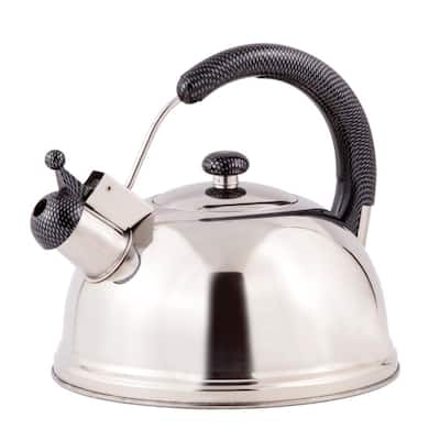 Cobra 10.8-Cup Stainless Steel with Whistle Stovetop Tea Kettle