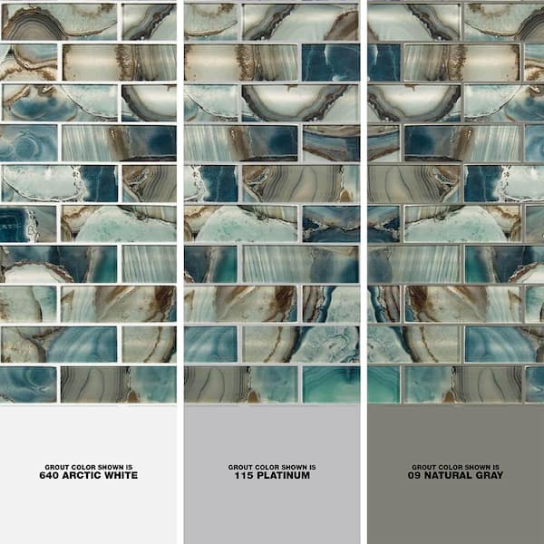 MSI - Night Sky Subway 12 in. x 12 in. x 0.31 in. Glass Mesh-Mounted Mosaic Wall Tile (1 sq. ft./Each)