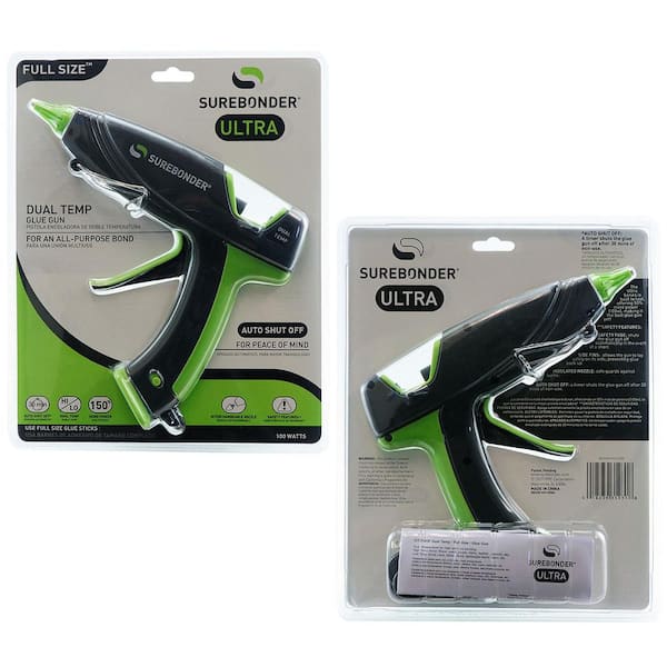 Surebonder Ultra Series Dual Temperature Hot Glue Gun, Green FPRDT360F •  Price »