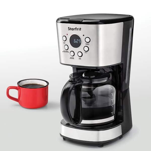 Sondpex ASM-901 8 oz Self-stirring Coffee Mug, Black & Silver, 1 - Metro  Market