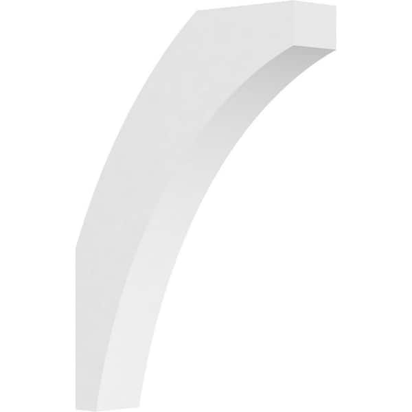 Ekena Millwork Standard Thorton 3 in. W x 22 in. H x 16 in. D Polyurethane Knee Brace
