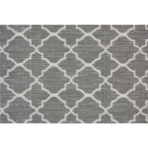 Verandah - Storm - Gray 13.2 ft. 36 oz. Polyester Pattern Installed Carpet