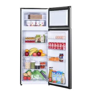 Magic Chef 10.1 cu. ft. Top Freezer Refrigerator in Black HMDR1000BE - The  Home Depot
