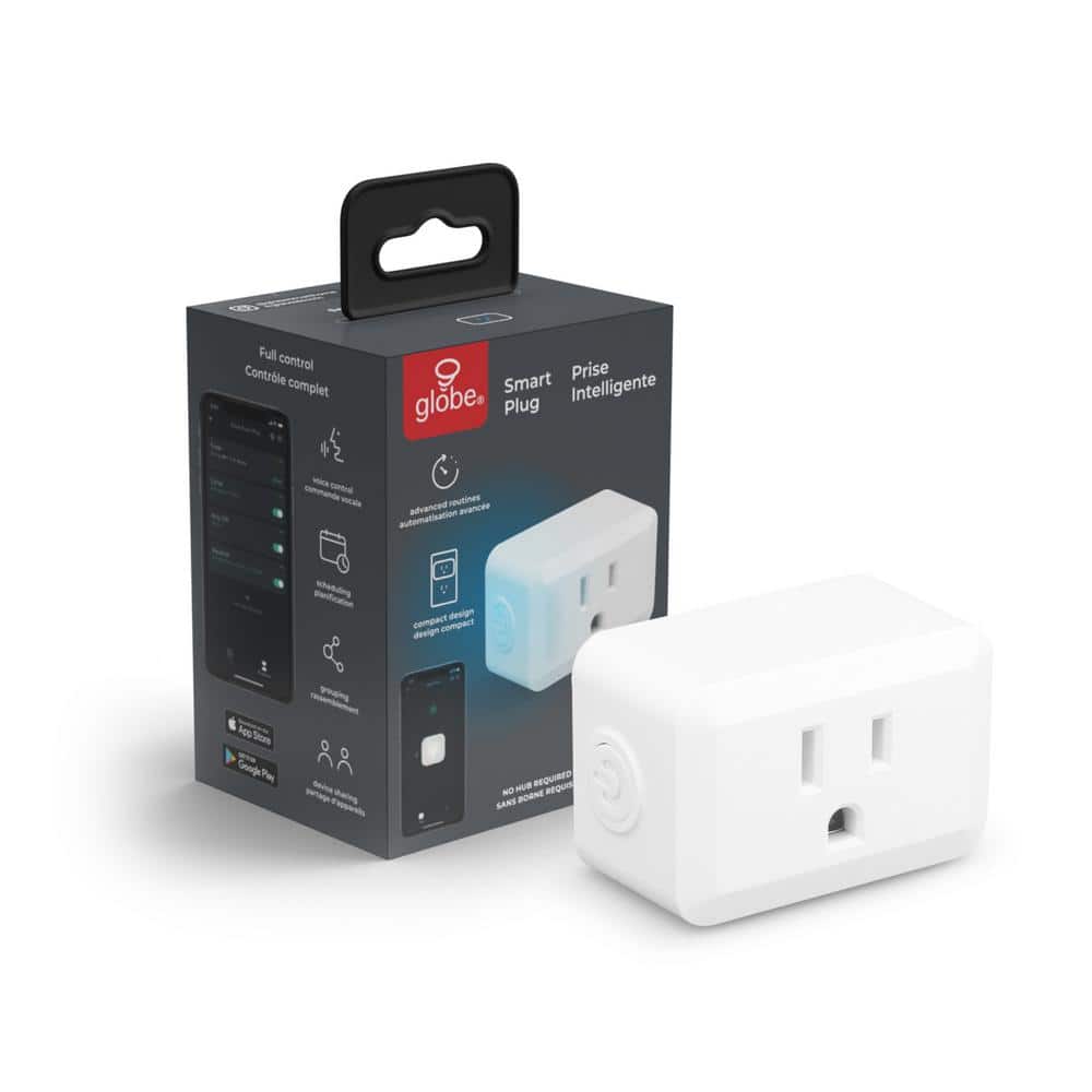 Globe Dual Outlet Wi-Fi Smart Plug - Shop Smart Home Accessories at H-E-B