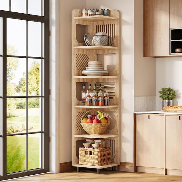 StyleWell 43 in. Off White 3-Shelf Classic Bookcase with
