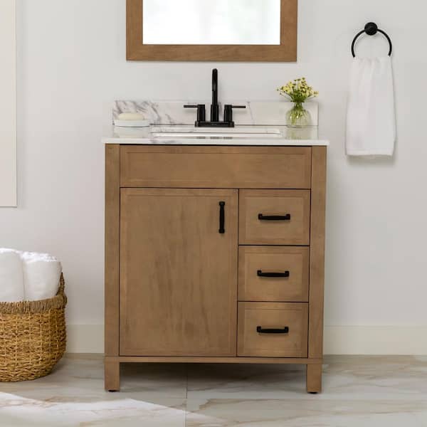 Winsome 30 in. Bath Vanity Cabinet without Top in Sand