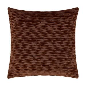 Toulhouse Straight Polyester 20 in. Square Decorative Throw Pillow Cover